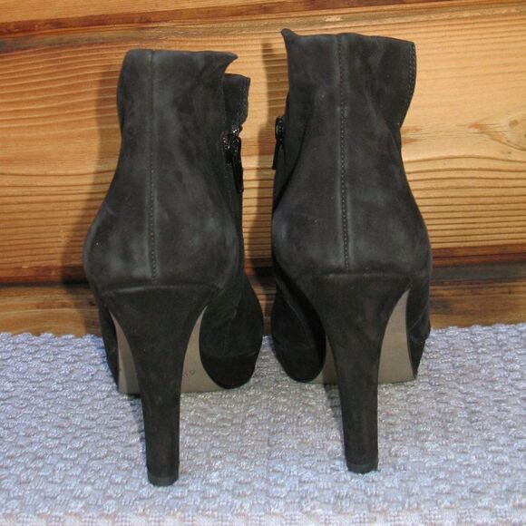 Paul Green Womens 8.5 Black Ankle Platform Booties - Picture 6 of 8